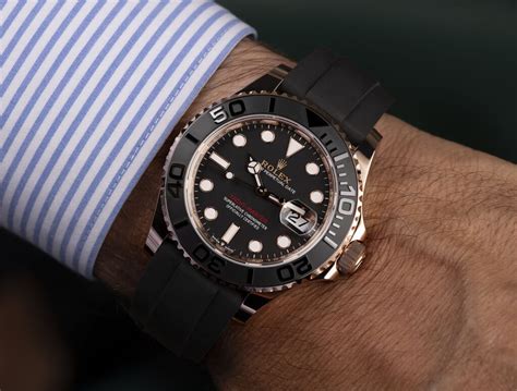 rolex rose gold yacht master 2|yacht master 2 solid gold.